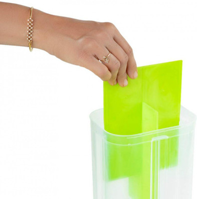 JD ENTERPRISE Plastic Grocery Container  - 2000 ml(Multicolor)