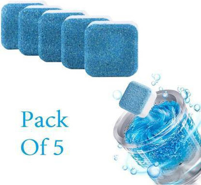 AZAL Washing Machine Stain Tank Cleaner Deep Cleaning Detergent Tablet for Perfectly Detergent Powder (Regular)(5 ml)