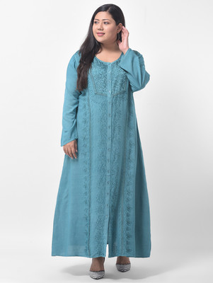 Veldress Women Maxi Blue Full Length Dress
