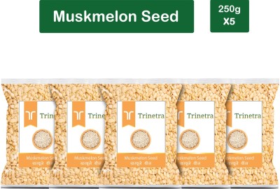 Trinetra Best Quality Muskmelon Seeds-250gm (Pack Of 5) Muskmelon Seeds(1250 g, Pack of 5)