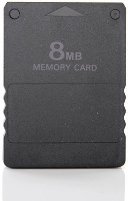 TCOS Tech 8MB Memory Card for PS2  Gaming Accessory Kit(Black, For PS2)