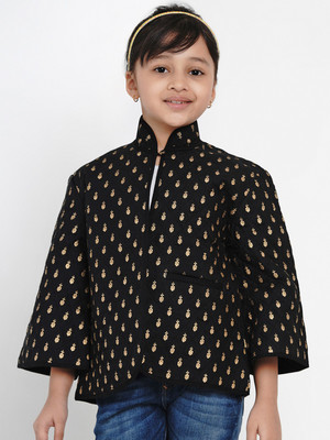 Bitiya By Bhama Full Sleeve Printed Girls Jacket