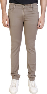 AWACK Regular Men Brown Jeans