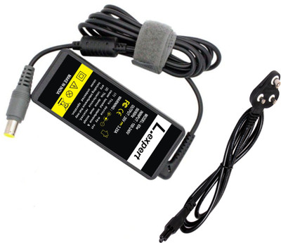 L.expert T Series T410si, X200t 3.25a Big Round Pin 65 W Adapter(Power Cord Included)