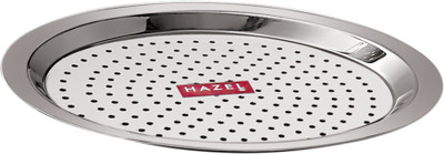 HAZEL Stainless Steel Cover Lid with Hole Chiba Ciba For Topes Pots, 19.7 cm, Silver 19.7 inch Lid, Pack of 1(Stainless Steel)