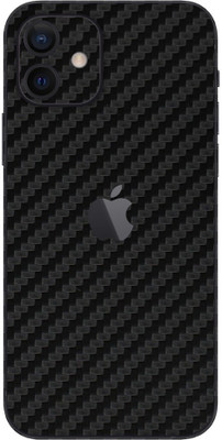 mtool Iphone 12 Mini (Back+Side+Camera) Mobile Skin(Black)
