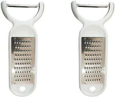 MATHAJI ECOMMERCE Y Shaped Peeler Set(White Pack of 2)