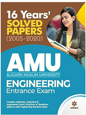 16 Years Solved Papers For AMU Engineering Entrance Exam 2021(Paperback, ARIHANT)