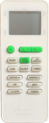 vcony AC Remote No. 175A Compatible For VIDEOCON/VISE AC Remote VIDEOCON, VISE Remote Controller(White)