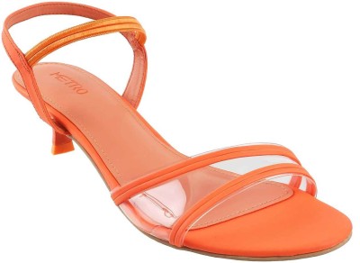 METRO Women Orange Heels