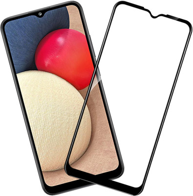HUPSHY Edge To Edge Tempered Glass for Samsung Galaxy A02s, Samsung Galaxy F02s, Samsung Galaxy M02s(Pack of 1)