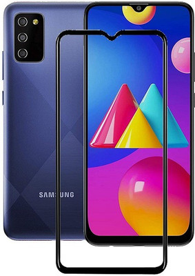Bodoma Edge To Edge Tempered Glass for Samsung Galaxy M02s, Samsung Galaxy A02s(Pack of 1)