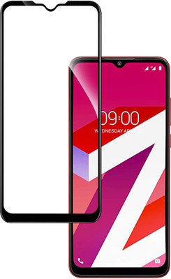 HUPSHY Edge To Edge Tempered Glass for Lava Z6(Pack of 1)
