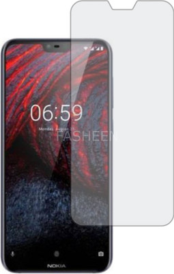 Fasheen Tempered Glass Guard for NOKIA 6.1 PLUS (ShatterProof, Flexible)(Pack of 1)
