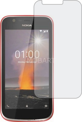 MOBART Tempered Glass Guard for NOKIA 1 (ShatterProof, Flexible)(Pack of 1)