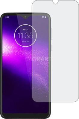MOBART Tempered Glass Guard for MOTOROLA MOTO ONE MACRO (ShatterProof, Flexible)(Pack of 1)