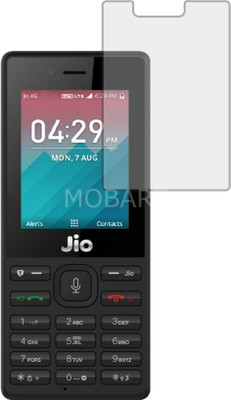 MOBART Tempered Glass Guard for Jio lyf 2403 (Matte Finish, Flexible)(Pack of 1)