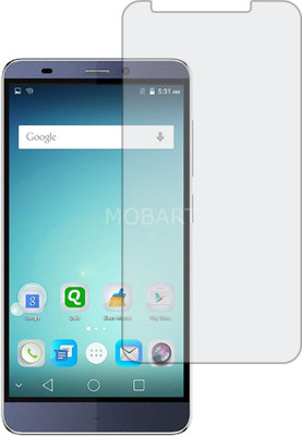 MOBART Tempered Glass Guard for MICROMAX CANVAS MEGA 4G Q417 (Matte Finish, Flexible)(Pack of 1)