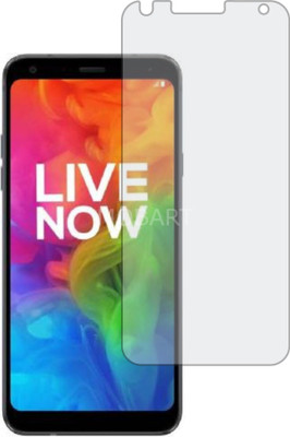 MOBART Tempered Glass Guard for LG Q7 (ShatterProof, Flexible)(Pack of 1)