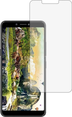 MOBART Tempered Glass Guard for ITEL A45 (ShatterProof, Flexible)(Pack of 1)