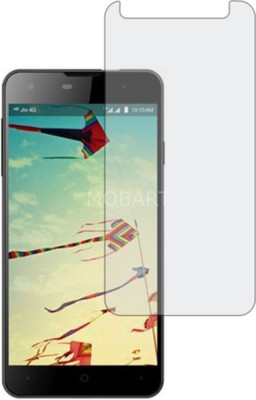 MOBART Tempered Glass Guard for JIO LYF WIND 1 (ShatterProof, Flexible)(Pack of 1)