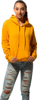 Be Savage Full Sleeve Solid Women Sweatshirt