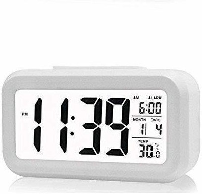 ASTOUND Digital White Clock