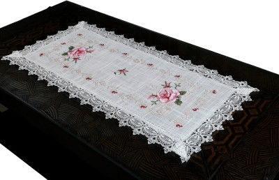 DECOLOGY Pink 88 cm Table Runner(Satin)