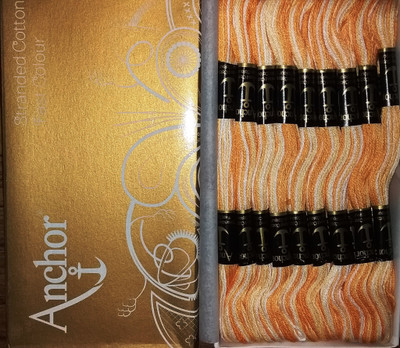 ANCHOR multicolour Thread(8 m Pack of25)