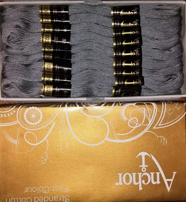 ANCHOR grey Thread(8 m Pack of25)