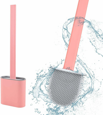 ARYANS ENTERPRISE Silicone Brush and Holder with Holder(Multicolor)