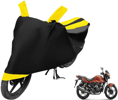 Amanzo Waterproof Two Wheeler Cover for Hero(CBZ, Yellow)