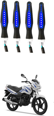 Delhismart Side LED Indicator Light for TVS Star Sport(Blue)