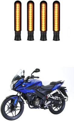 Delhismart Side LED Indicator Light for Bajaj Pulsar 150 AS(Amber)