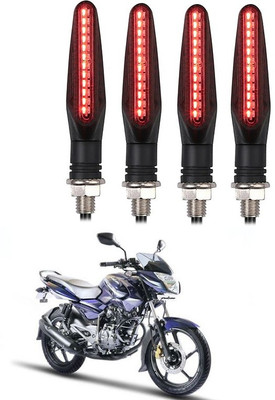 Delhismart Side LED Indicator Light for Bajaj Pulsar 135 LS(Red)