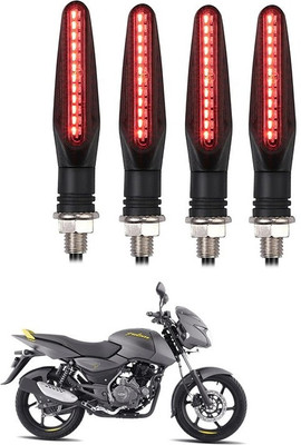 Delhismart Side LED Indicator Light for Bajaj Pulsar(Red)