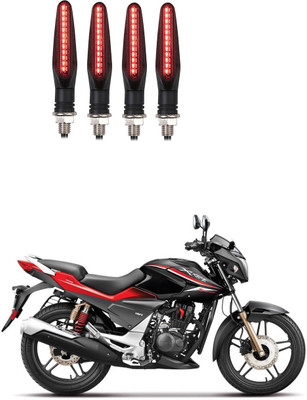 Delhismart Side LED Indicator Light for Hero CBZ Extreme(Red)