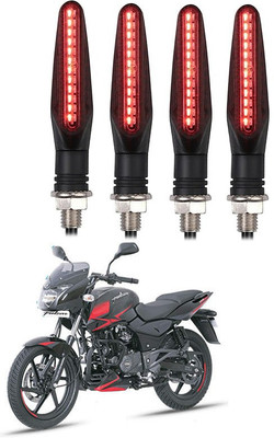 Delhismart Side LED Indicator Light for Bajaj Pulsar 150(Red)
