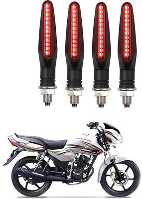 Delhismart Side LED Indicator Light for TVS Pheonix(Red)