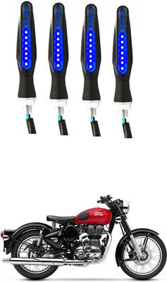 Delhismart Side LED Indicator Light for Royal Enfield Classic(Blue)