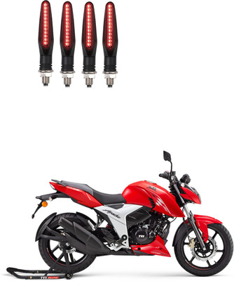 Delhismart Side LED Indicator Light for TVS Apache RTR 160(Red)