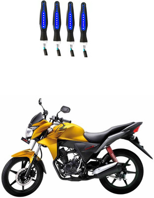Delhismart Side LED Indicator Light for Honda CB Twister(Blue)