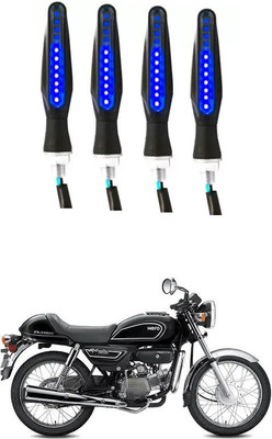 Delhismart Side LED Indicator Light for Hero Splendor pro classic(Blue)