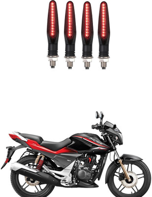Delhismart Side LED Indicator Light for Hero Xtreme OLD(Red)
