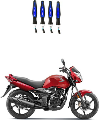 Delhismart Side LED Indicator Light for Honda CB unicorn 160(Blue)