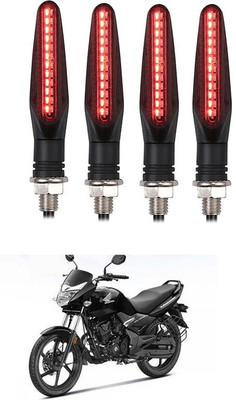 Delhismart Side LED Indicator Light for Honda Unicorn(Red)