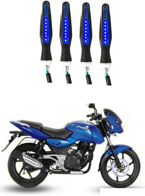 Delhismart Side LED Indicator Light for Bajaj Pulsar 180 DTS-i(Blue)