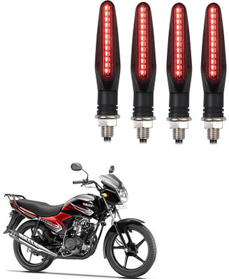 Delhismart Side LED Indicator Light for Yamaha YBR 110(Red)