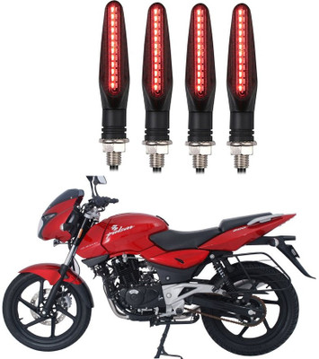 Delhismart Side LED Indicator Light for Bajaj Pulsar 200 DTS-i(Red)