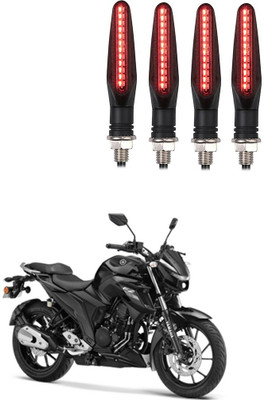 Delhismart Side LED Indicator Light for Yamaha FZ-S(Red)